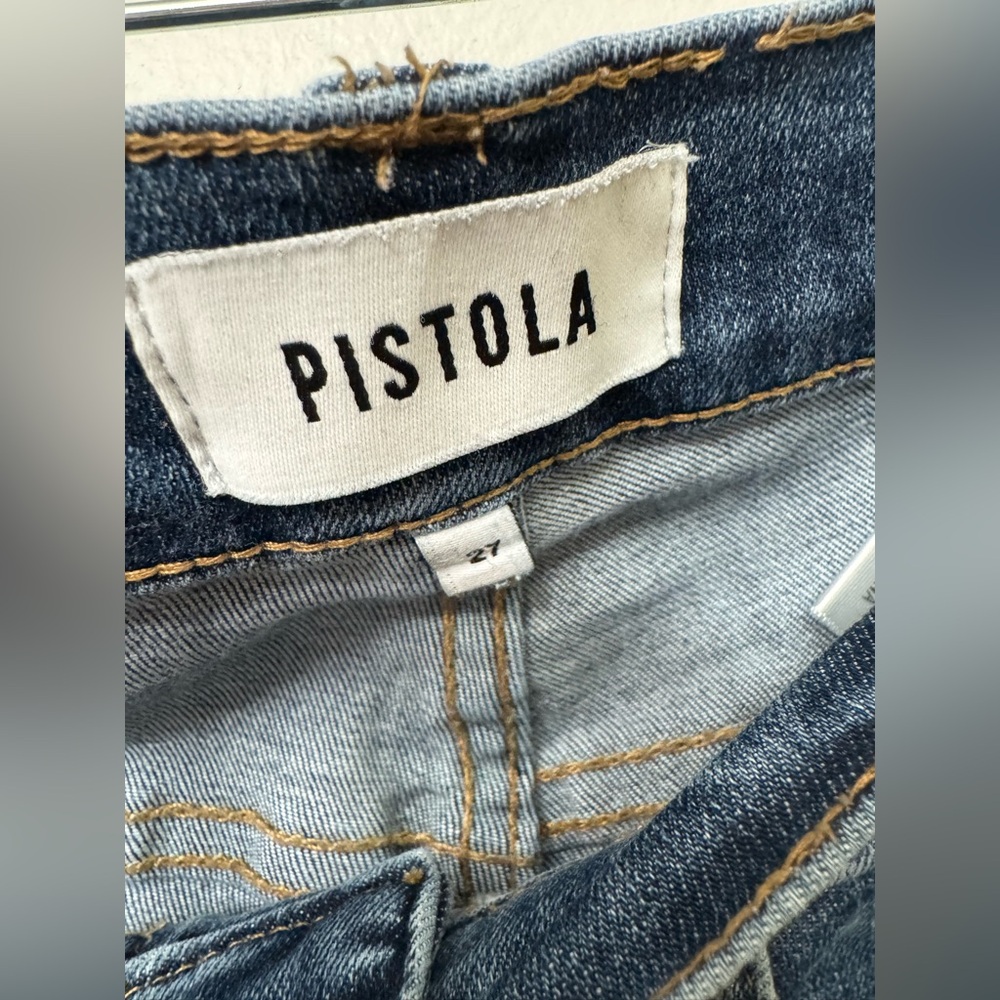 Pistola Denim Aline Jeans | Women’s High Rise Straight Leg Denim - Picture 4 of 4